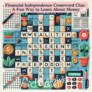 Financial Independence Crossword Clue A Fun Way to Learn About Money